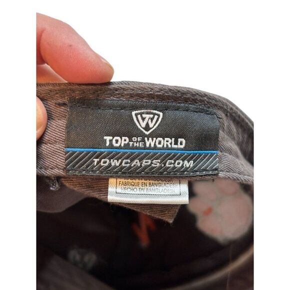 Clemson University Brown Baseball Cap With Embroidered Logo & Adjustable Strap - Picture 8 of 10